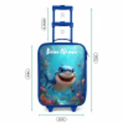 Rif - Koraal - Haai - Dier Kinderkoffer - Blauw klein -productfoto_formaten