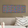 Aardbei - Rood - Blauw - Patroon canvas 2cm klein 828 -sfeer3