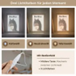 Paard - Dier - Pastel kleuren - Paarden Light Box met kabel (Kinderlampje) klein -USP_lichtkleurDE