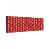 Rood - Donker - Patroon - Sinaasappels canvas 2cm klein 828 -z3d