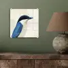 Illustratie - Blauw - Vogel plexiglas 5mm klein -sfeer3