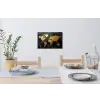 Wereldkaart - Goud - Marmer Muursticker klein -eettafel