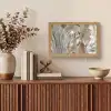 Abstract - Marmer - Wit - Bruin - Marmerlook Light Box met kabel (Tafellamp) klein -sfeer2