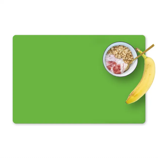 Placemat - 6 stuks - Groen - Kleuren - Natuur