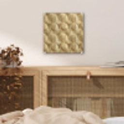 Patroon - Waaier -  Goud plexiglas 5mm klein 11 -sfeer4