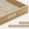 Zand - Golven - Beige Dienblad Rechthoek middel 911 -USP_HandgreepNL