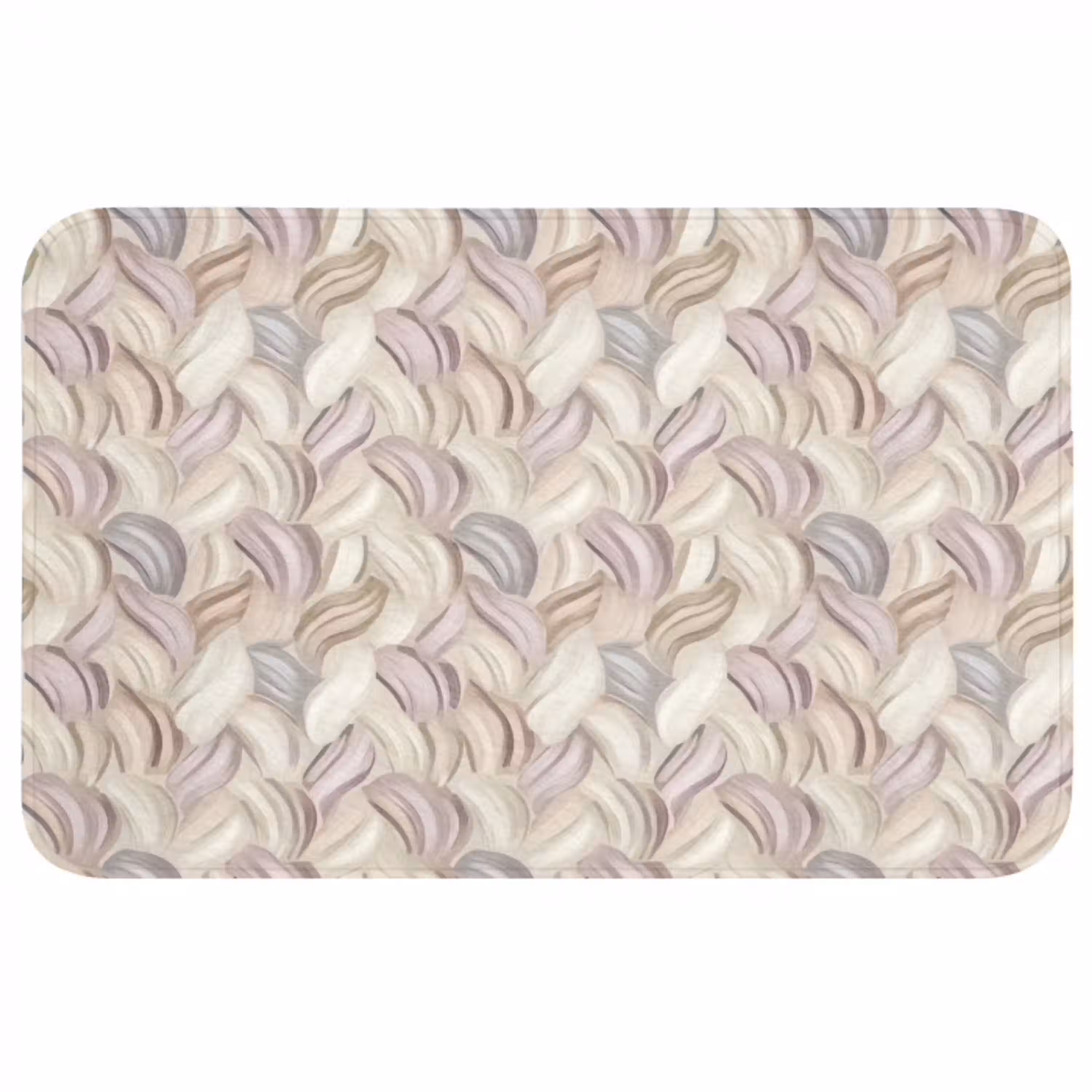 Abstract - Golvend - Pastel WCmat middel 1009 -3d