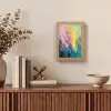 Dromerige - Langgerekte bloemen Light Box met kabel (Tafellamp) klein -sfeer2