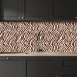 Zebra - Patroon - Zwart - Wit keuken achterwand 2 middel 871 -sfeer1