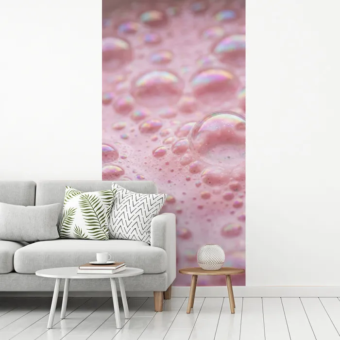 Schuim - Structuur - Roze fotobehang vinyl groot -woonkamer