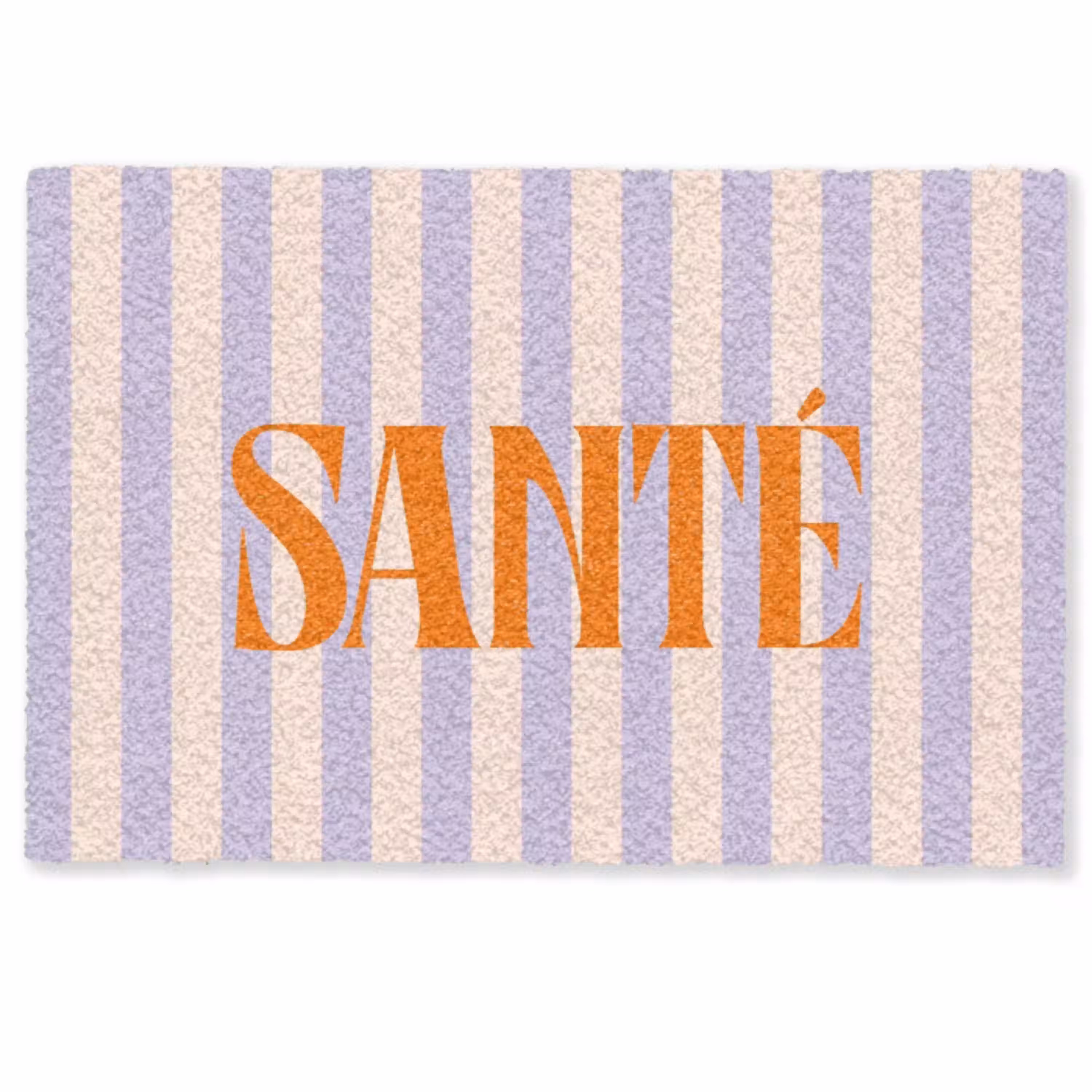 Lila - Oranje - Strepen - Santé Deurmat klein -zkaufland3d