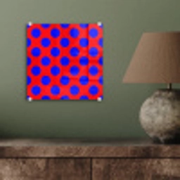 Dots - Klassiek - Rood plexiglas 5mm klein 11 -sfeer3