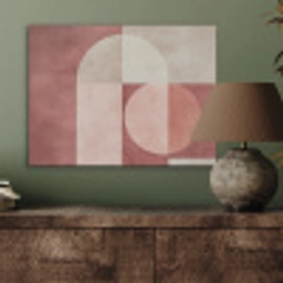 Figuren - Abstract - Roze PET vilt klein -sfeer2