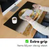 Delftsblauw - Goud - Burger Muismat XXL klein -sfeer3