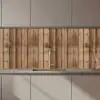 Hout - Brocante - Patronen keuken achterwand 2 middel 871 zz_3dshopping