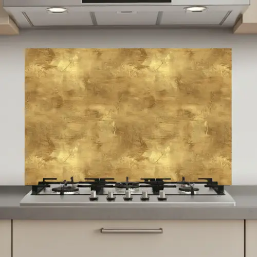 Industrieel - Textuur - Goud keuken achterwand spatscherm klein 900 -3d_website
