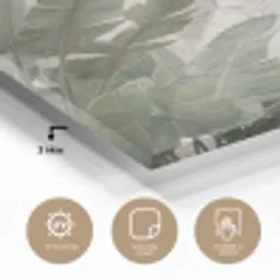 Bananenbladeren - Beton - Groen plexiglas 5mm klein -sfeer2
