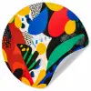 Abstract - Planten - Vormen - Kleurrijk Wandcirkel behangsticker klein -3d