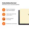 Zwart - Narcis - Illustratie Inductie beschermer vinyl 3mm klein -zzzzzzz-td-ups