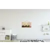 Rozen - Muur - Vintage textielposter latten blank klein -kinderkamer