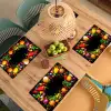 Groente - Graffiti - Kleurrijk - Koken - Abstract Placemat vinyl groot -zzsfeer5_Kitchenyeah-website