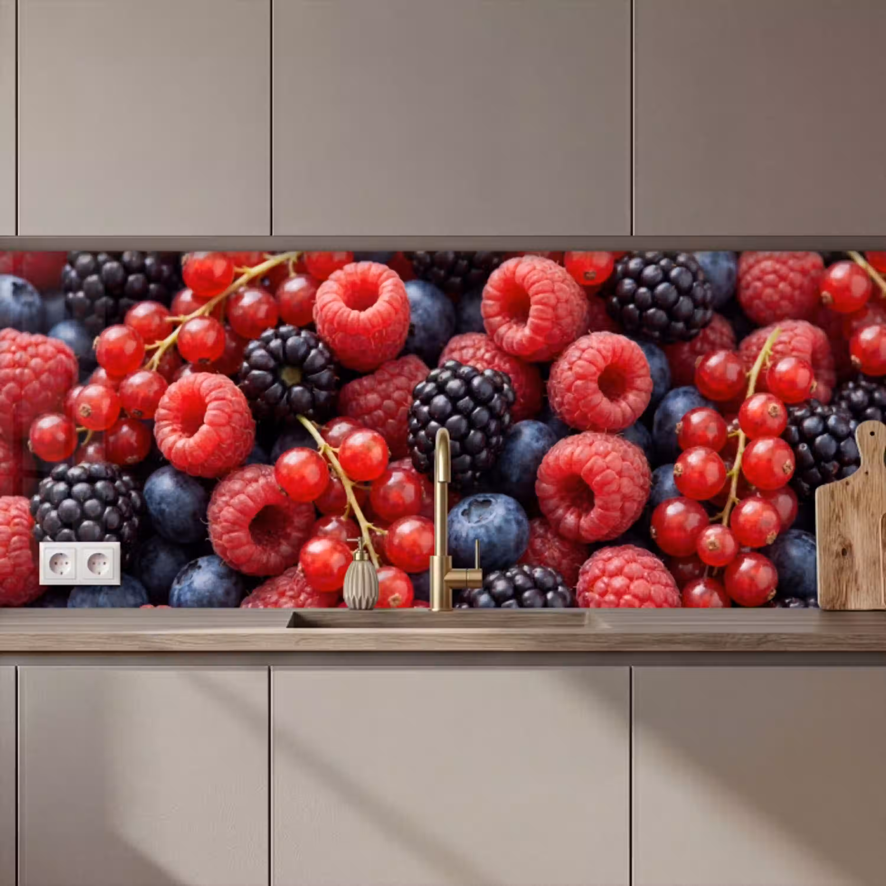 Bessen - Mix - Vers - Eten - Kleurrijk keuken achterwand 2 middel zz_3dshopping