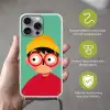 Jongen - Cartoon - Bril - Muts Hoesje iPhone 16 Pro Max met koord klein -sfeer2_NL