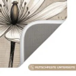 Modern - Design - Wit Badmat klein -USP_AntislipDE