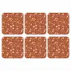 Terrazzo - Patroon - Klei onderzetter kurk middel 366 -3d
