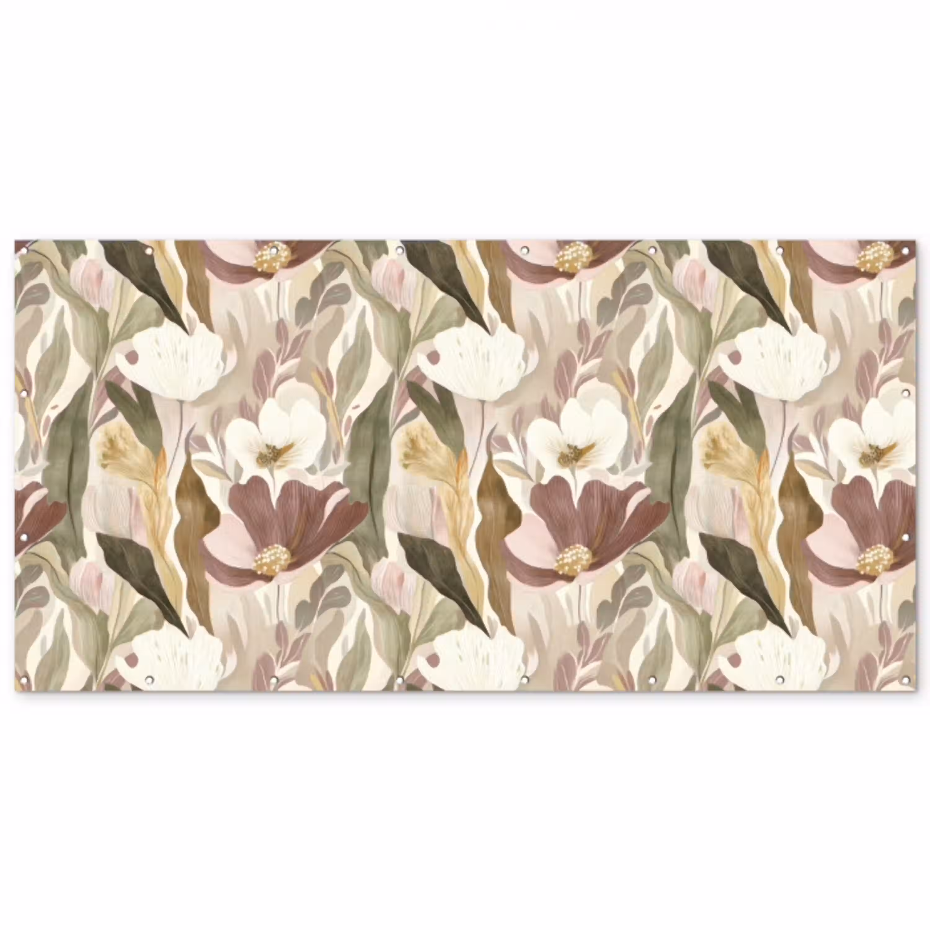 Bloemen - Aquarel - Kleurrijk Balkonbeschermer Duitsland klein 596 -zz_3d