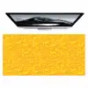 Verf - Texturen - Kwasten - geel Muismat XXL klein 681 -zzz3d