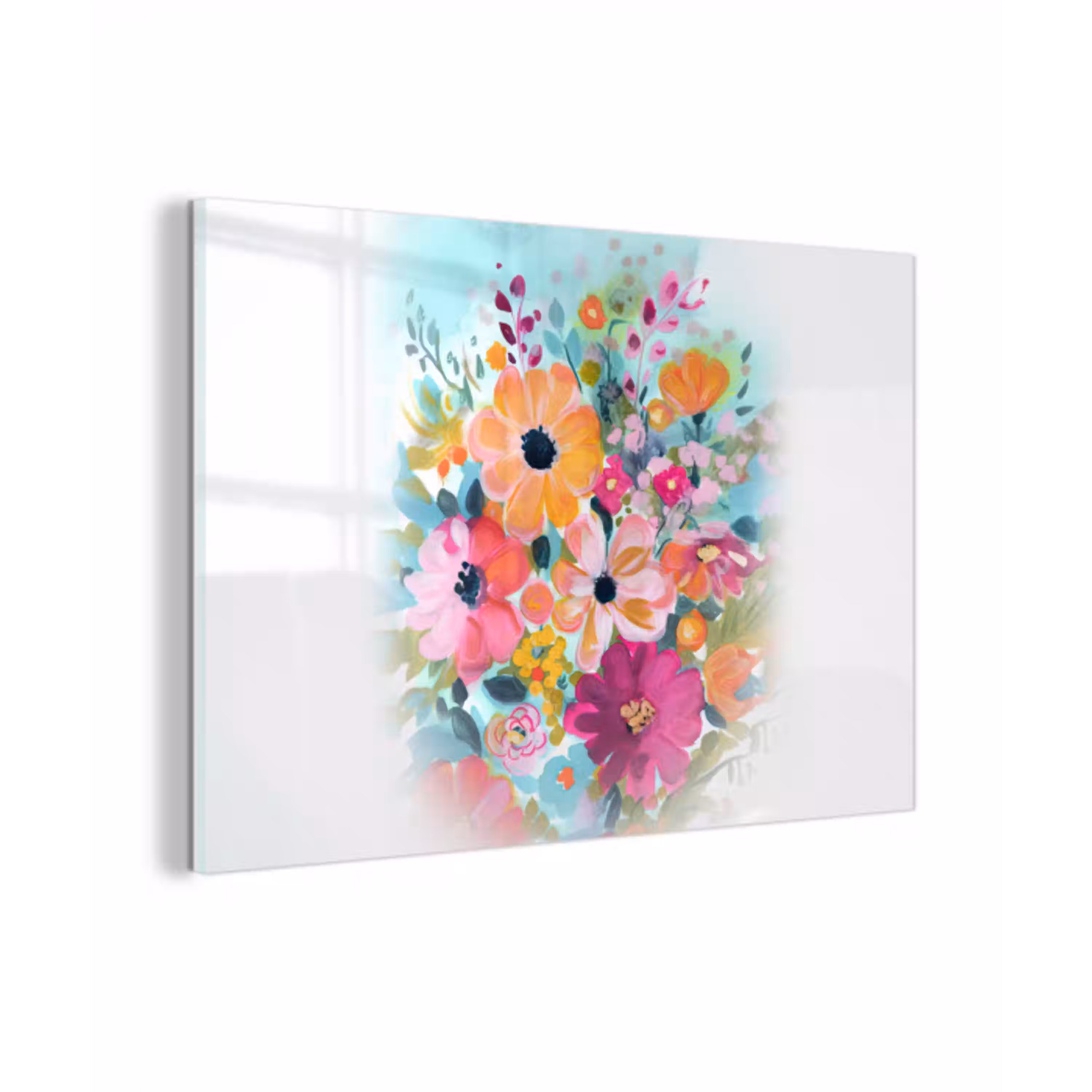 Bloemen - Kleuren - Boeket - Natuur plexiglas 5mm klein -z3d