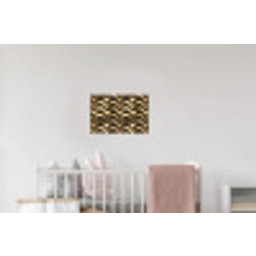 Schubben - Structuur - Goud Muursticker klein 286 -kinderkamer