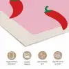 Pepers - Rood - Illustratie poster papier klein -closeup_NL
