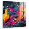 Abstract - Graffiti - Kleurrijk - Verfspatten plexiglas 5mm klein -zzzproduct_nieuw