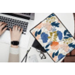Bloemen - Botanisch - Kleurrijk laptophoes neopreen klein 279 -bureau