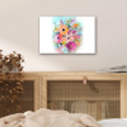 Bloemen - Kleuren - Boeket - Natuur aluminium wit klein -sfeer3