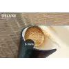 Granen - Hout - Kom - Beige Placemat vinyl groot -closeup