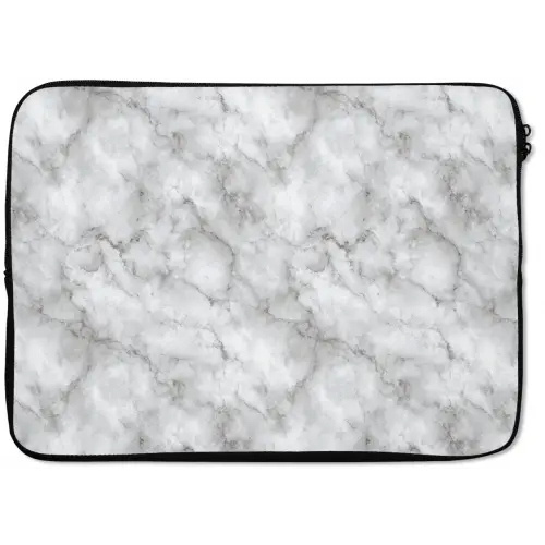 Grijs - Marmer - Klassiek - Aders laptophoes neopreen klein 279 -zkaufland3dotto
