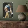 Meisje met de parel - Johannes Vermeer - Bril plexiglas 5mm klein -sfeer3