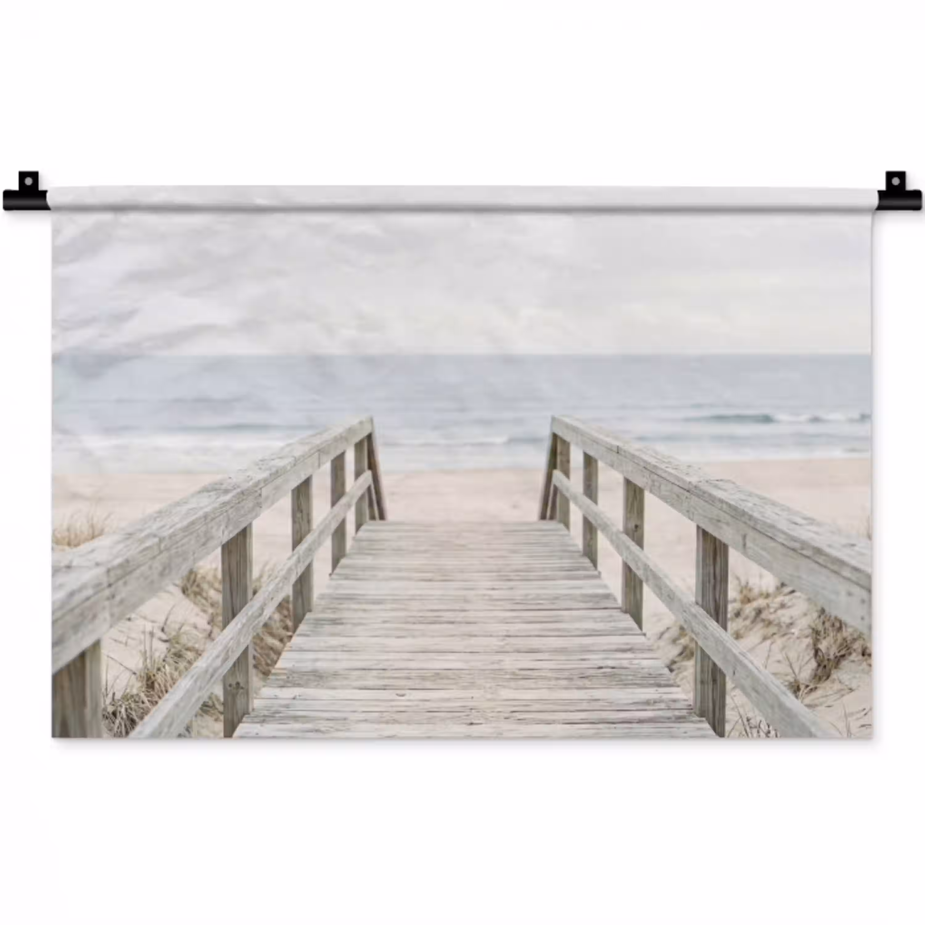 Duinen - Vlonder - Oceaan Wandkleed katoen klein -zz3d