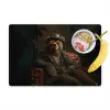 Beer - Bruin - Pak - Hoed Placemat vinyl groot -zzzproduct_Kitchenyeah-website