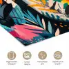 Schilderij - Abstract - Bloemen - Roze poster papier klein -closeup_NL