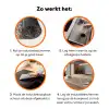 Blauw - Waterverf - Chaos Inductie beschermer vinyl 3mm klein 276 -zzzzzzz-td-werking
