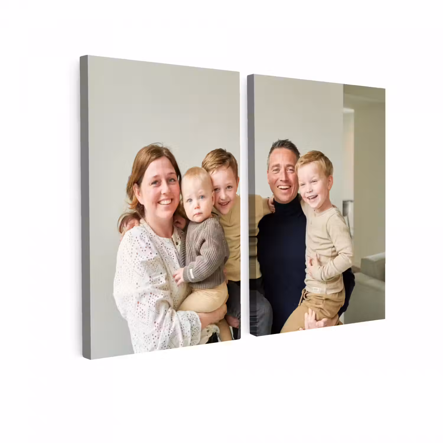 Foto auf Leinwand-Zweiteiler - 80x60 cm