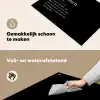 Quote - Zwart - Definitie keuken Inductie beschemer met haakjes klein -ky-schoon-nl