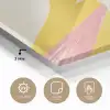 Vogel - Minimalistisch - Geel plexiglas 5mm klein -sfeer2