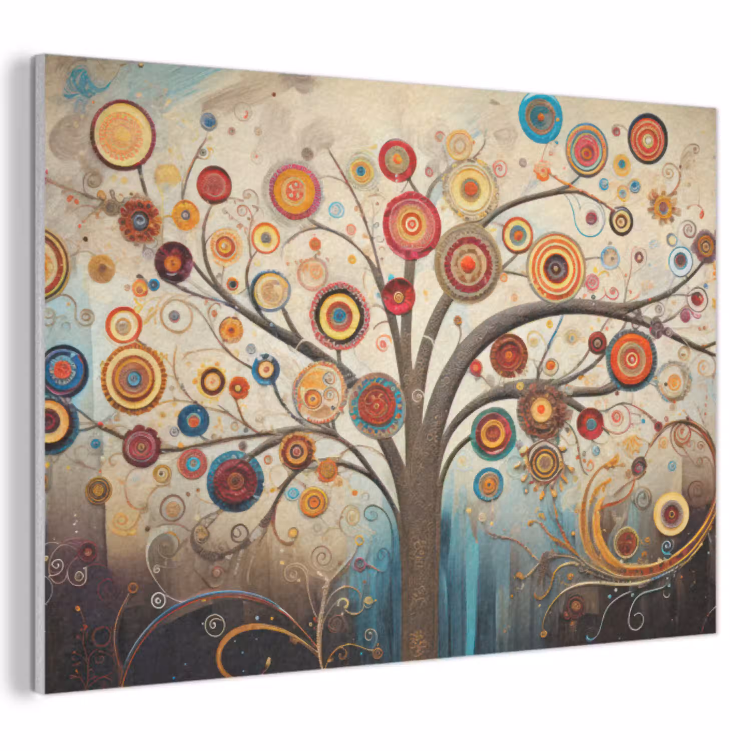 Boom - Tree of life - Kleur PET vilt klein -3d