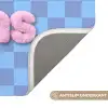 Sweet dreams - Vierkanten - Roze - Blauw Badmat klein -USP_AntislipNL