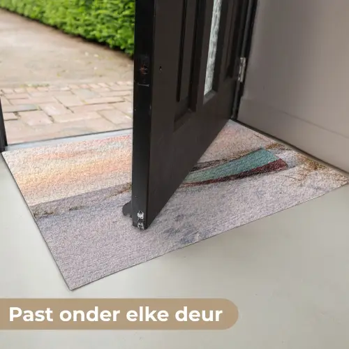 Rustiek - Roeiboot - Zandstrand Deurmat klein -USP_NL
